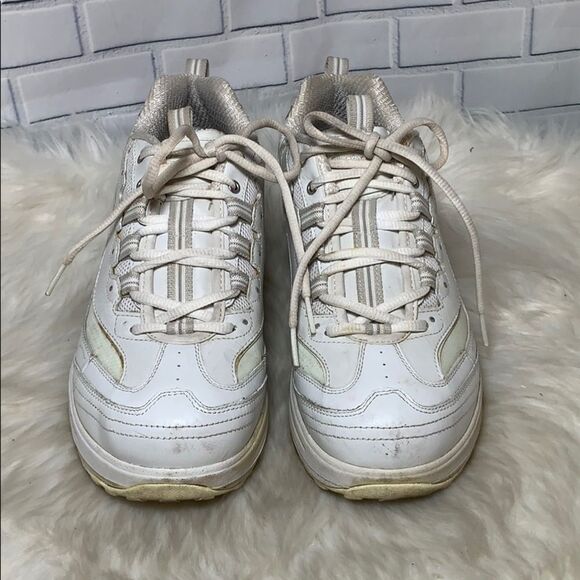 Skechers Shape Ups #11800 White Fitness Shoe Sz 9 - Picture 2 of 7